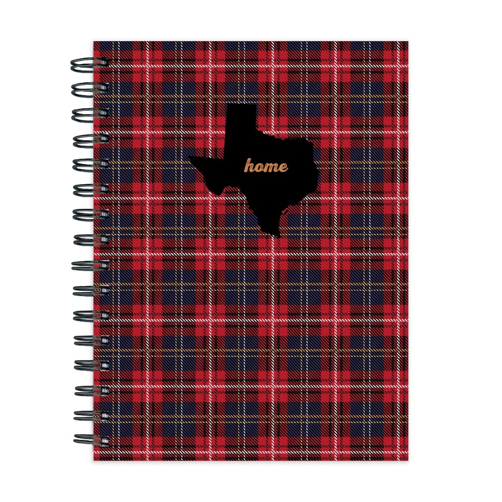I love Texas Plaid Journal